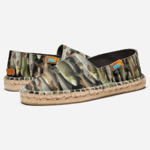 Fisherman's Fantasy All-Over Fish Pattern Espadrilles