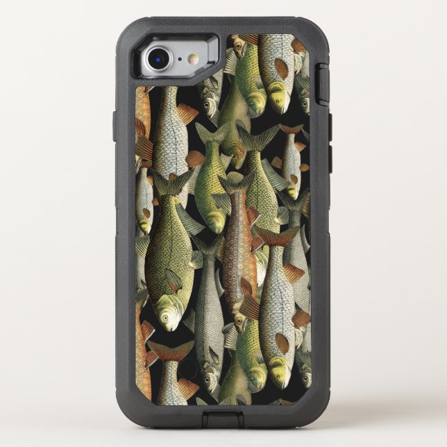 Fisherman's Fantasy Outdoor Sportsman Otterbox iPhone Case (Back)