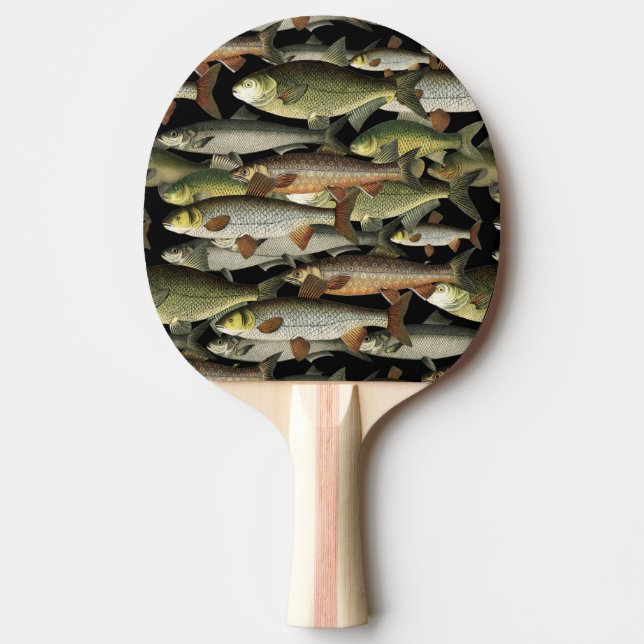 Fisherman's Fantasy Ping-Pong Paddle (Front)