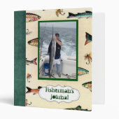 Fisherman's Journal Scrapbook Binder (Front/Inside)