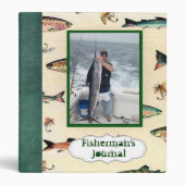 Fisherman's Journal Scrapbook Binder (Front)