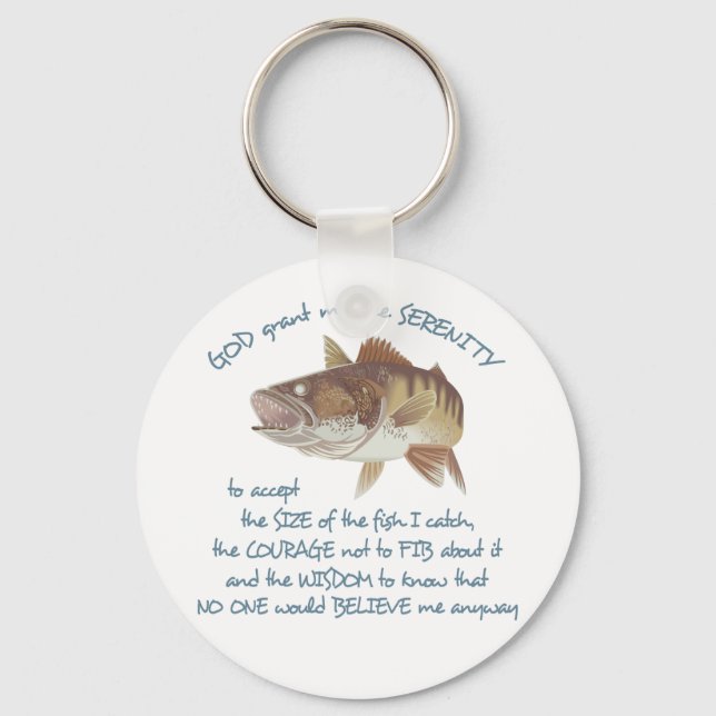 Fisherman's Prayer Keychain (Front)