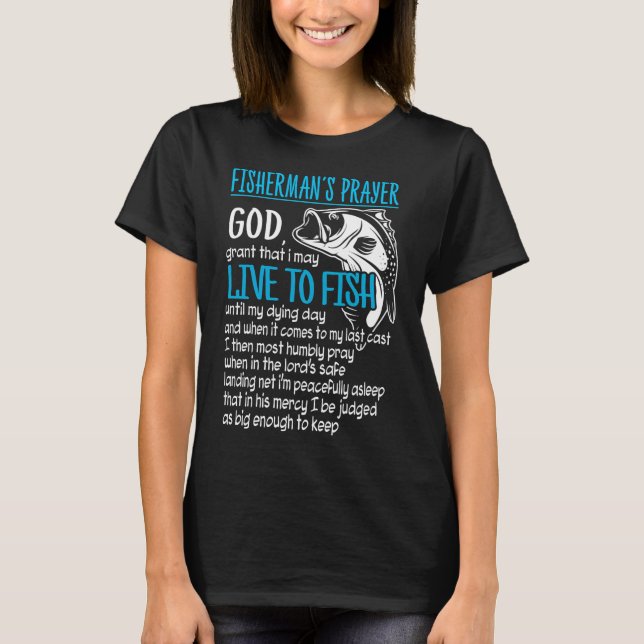 FISHERMAN'S PRAYER T-Shirt (Front)