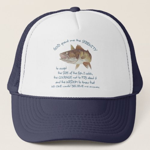 Fishermans Prayer Trucker Hat