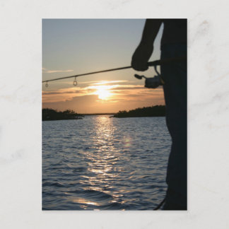 Fisherman's Sunset Postcard