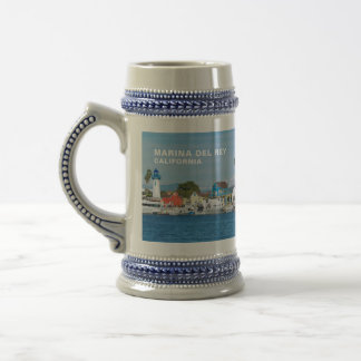 Fisherman's Village - Marina Del Rey, CA Beer Stein