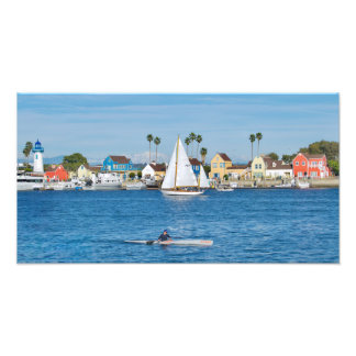 Fisherman's Village - Marina Del Rey, CA Photo Print