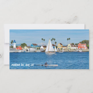 Fisherman's Village - Marina Del Rey, CA Thank You Card