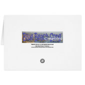 Fisherman's Wharf in Monterey Cards (Back Horizontal)