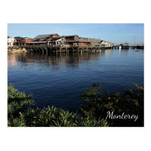 Fishermans Wharf Monterey California Postcard Fishermans Wharf Monterey California Postcard
