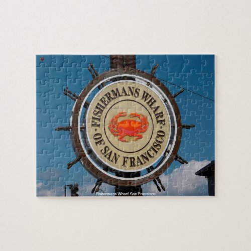 Fishermans Wharf San Fransisco Jigsaw Puzzle