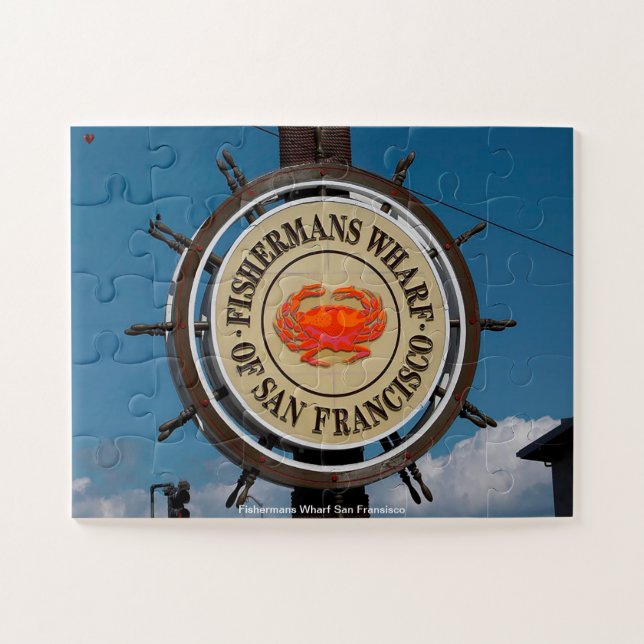 Fishermans Wharf San Fransisco Jigsaw Puzzle (Horizontal)