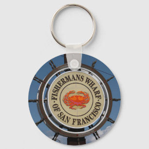 Fisherman's Wharf Sign Keychain