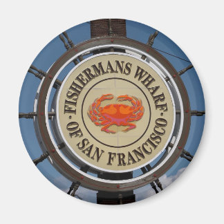 Fisherman's Wharf Sign Magnet