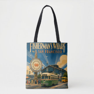 Fisherman's Wharf tote Bag