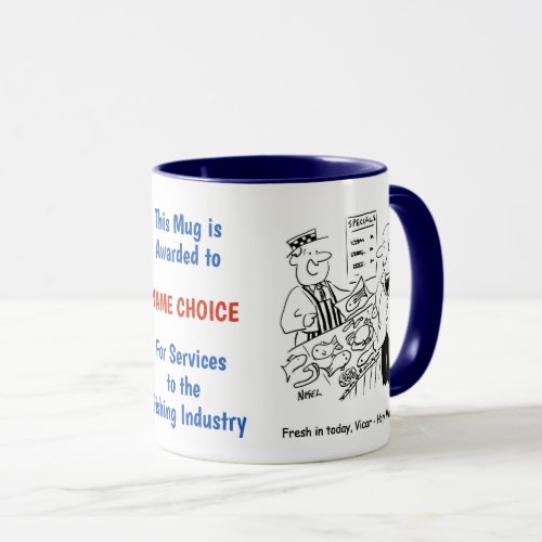 Fishermen and Fishmongers Fish Seller Mug