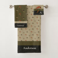  Fishermen Fly Fishing Flies Gray Black Olive