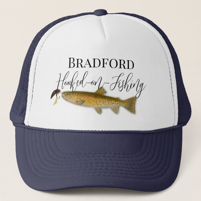 Fishermen Fly Fishing Hat (Front)