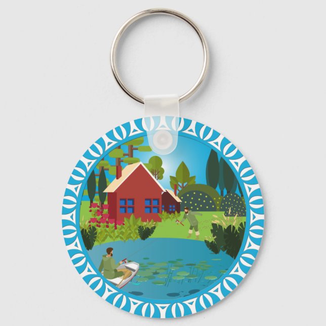 Fishermen Keychain (Front)