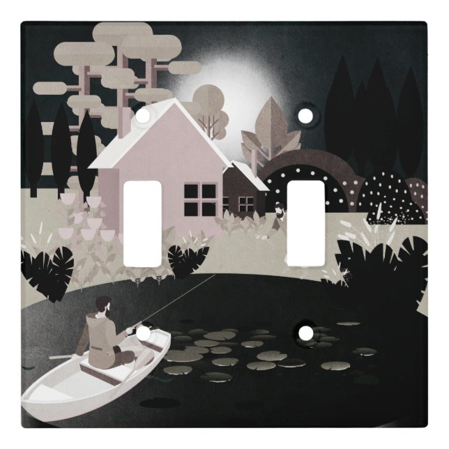 Fishermen Light Switch Cover (Front)