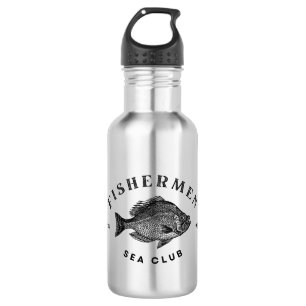 Fishermen Sea Club Stainless Steel Water Bottle