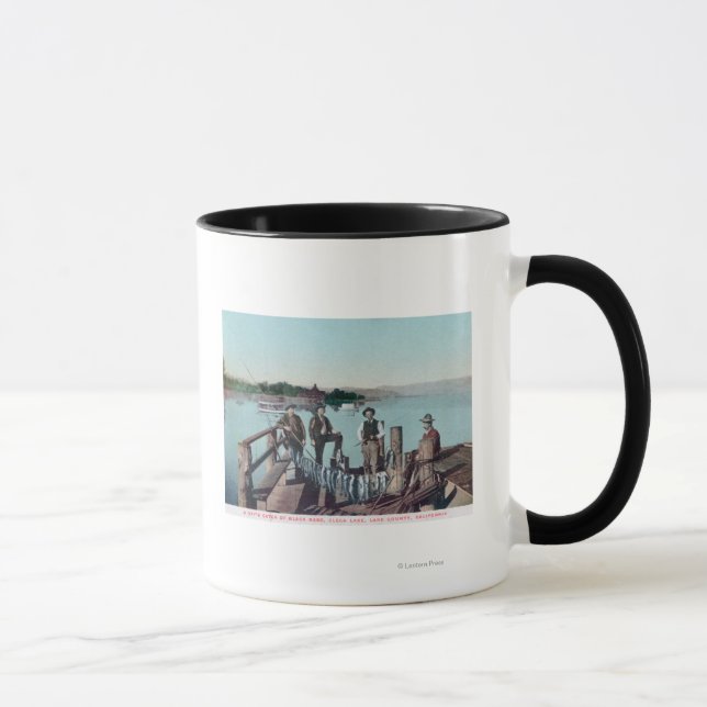 Fishermen Showing the Day's Catch Mug (Right)