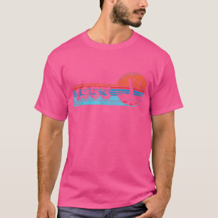 Fishermen Vintage born 1953 Birthday Flyfishing Fi T-Shirt
