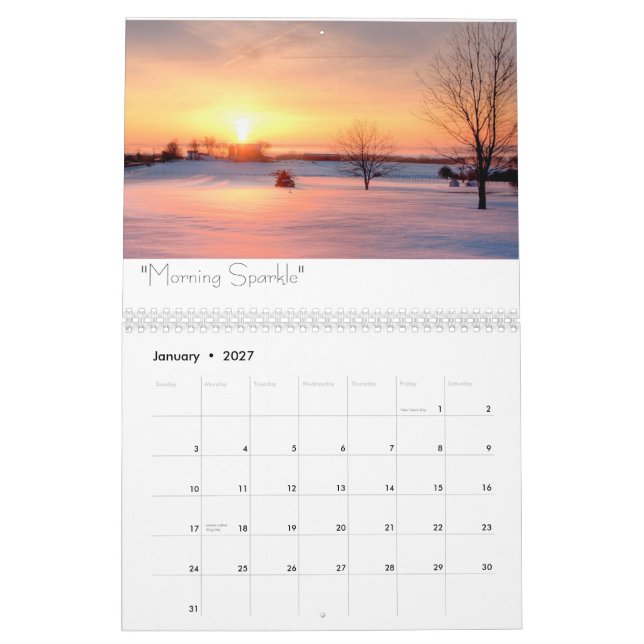 Fisherphotoart 2014 calendar (Jan 2027)