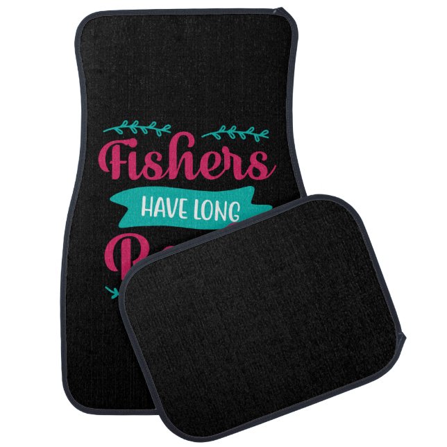 Fishers Have Long Car Floor Mat (Set)