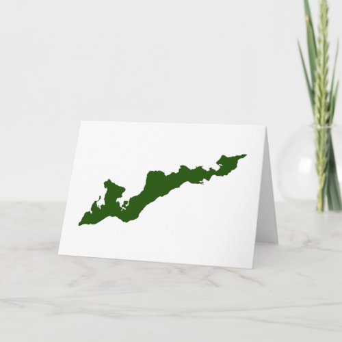 Fishers Island Logo Notecard _ Fishers Island NY