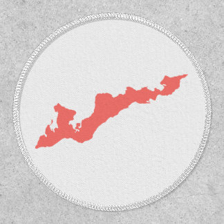 Fishers Island Patch – Pink/White