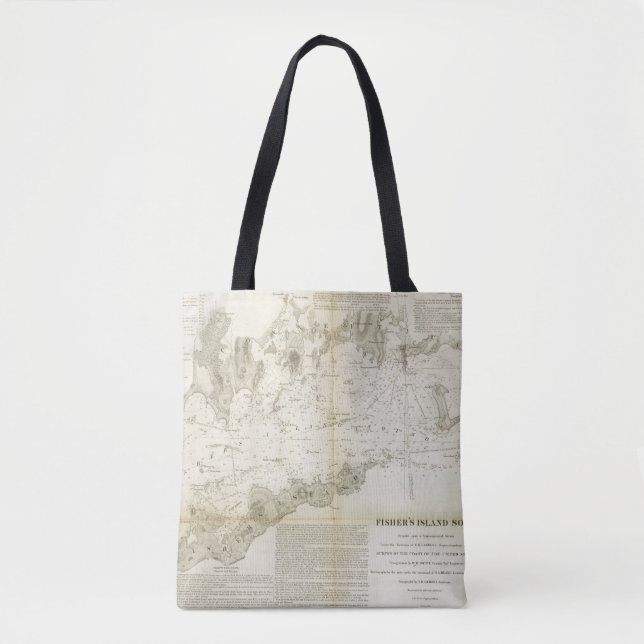 Fisher's Island Sound Tote Bag (Front)