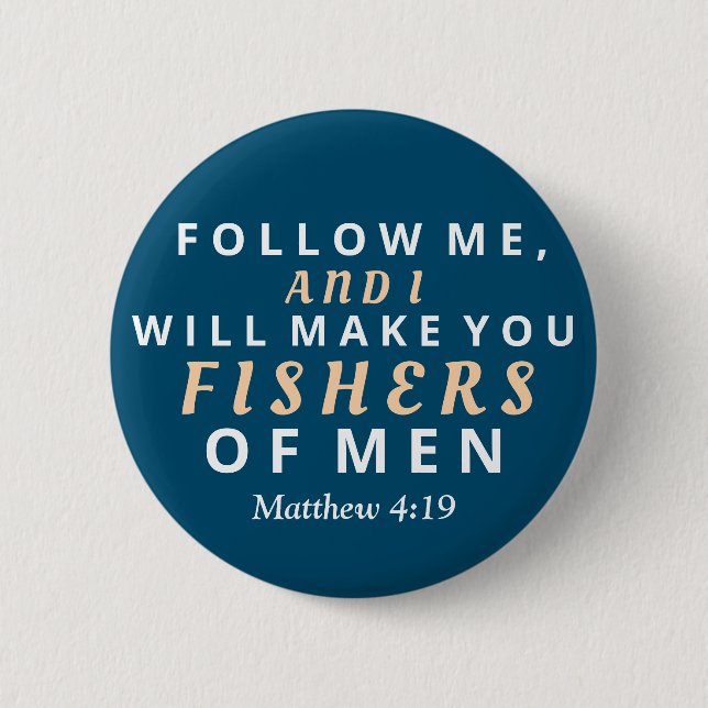 Fishers of Men Button (Front)