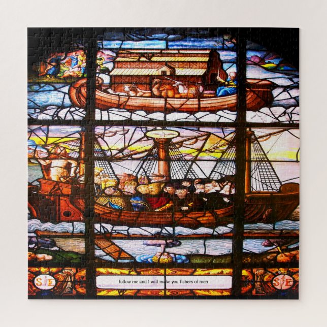 Fishers of men Christian art Jigsaw Puzzle (Vertical)