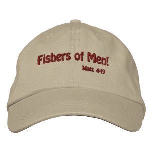 Fishers of Men Embroidered Baseball Cap
