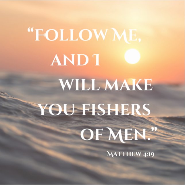 Fishers of Men Sticker (Front)