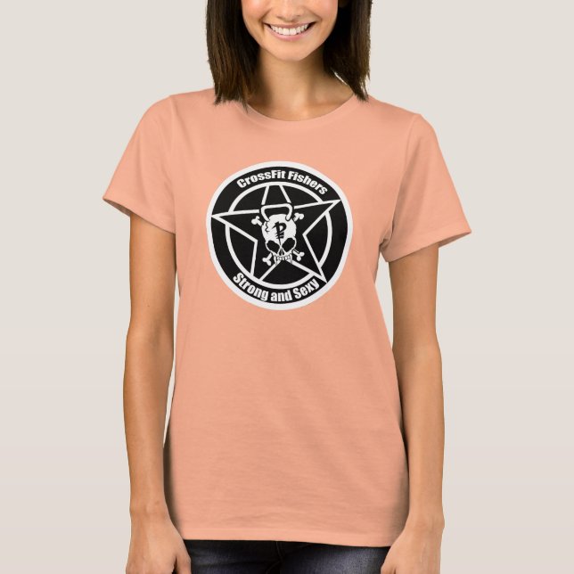 Fishers T-shirt, skull, strong and sxy T-Shirt (Front)