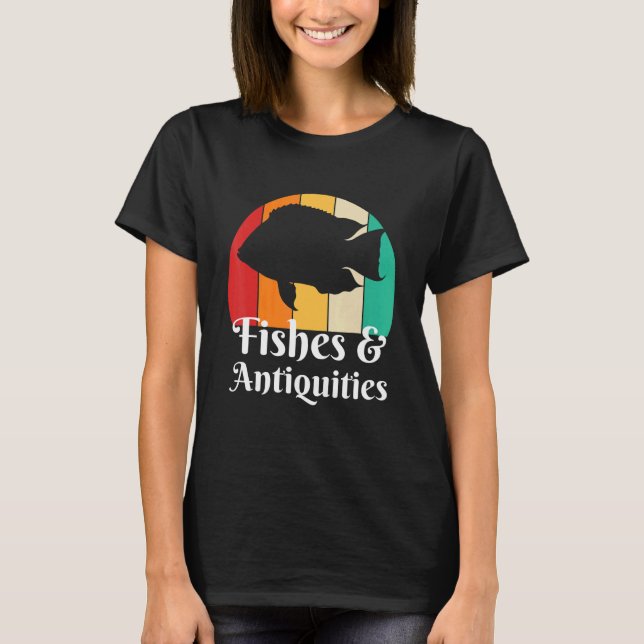 Fishes And Antiquities T-Shirt (Front)
