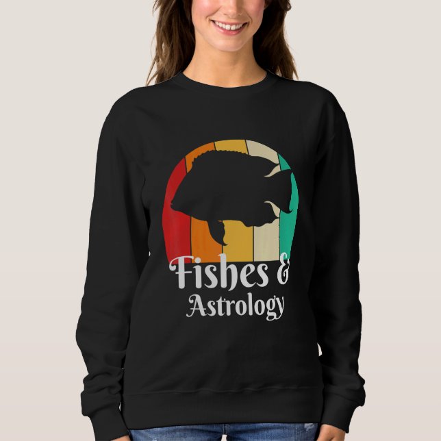 Fishes And Astrology Sweatshirt (Front)