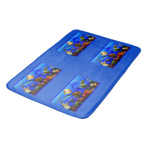 Fishes Bath Mat