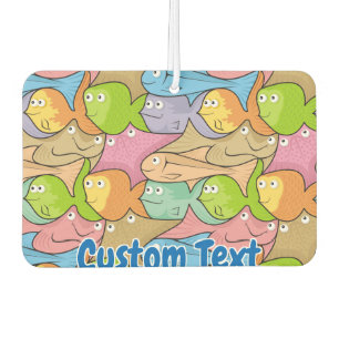Fishes cartoon air freshener