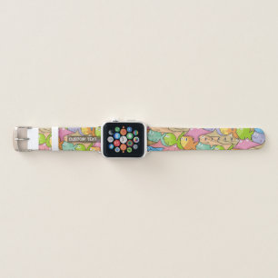 Fishes cartoon apple watch band