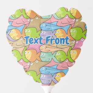 Fishes Cartoon Balloon