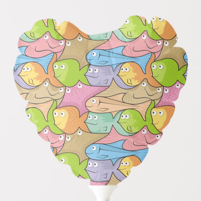 Fishes Cartoon Balloon (Front)