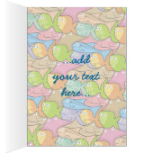 Fishes cartoon cards (Inside (Right))