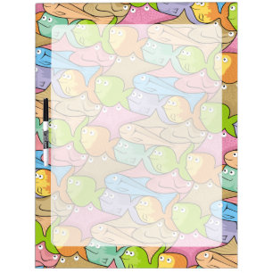 Fishes cartoon Dry-Erase board