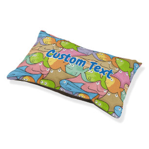 Fishes cartoon pet bed