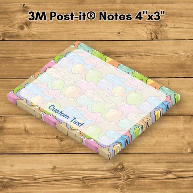 Fishes Cartoon Post-it Notes (Creator Uploaded)