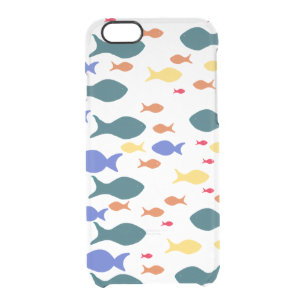 Fishes Custom iPhone 6/6s Clearly™ Deflector Case