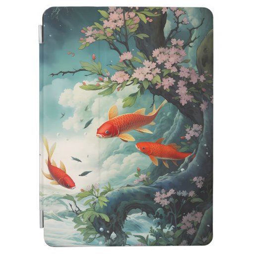 Fishes Impossible Stretched Canvas Print iPad Air Cover